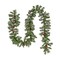 National Tree Company 9 ft. Evergreen and Cashmere Tips Garland